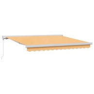 Bočna tenda i 450 x 300 cm tkanina i metal, pijesak