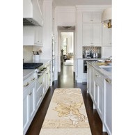 OYO CONCEPT Bež periva staza 58x140 cm Sandy 