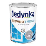 Alkidni emajl za drvo i metal 5EMAL.SJM0.9, mat svijetlosivi, 0,9 l