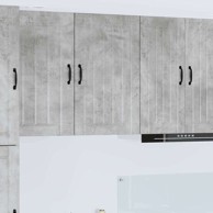 Zidni kuhinjski ormarić s policom 50 x 31 x 80 cm, betonski sivi