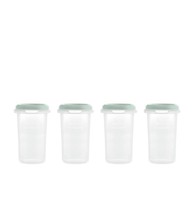 MINILAND Set od 4 hermetičke posude 330 ml, mint