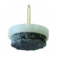 HSI Stoper za vrata, 20 mm, bijeli/sivi