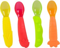 FISHER PRICE Žlice s mekom drškom, 4 komada