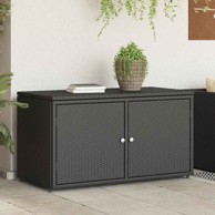 Vrtni ormarić za pohranu 110 x 55 x 60,5 cm, poliratan, bež
