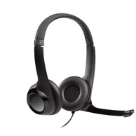 LOGITECH Slušalice H390, crne, USB
