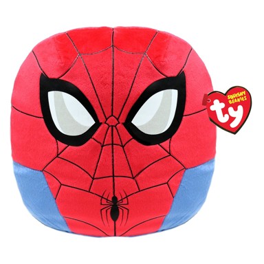 TY Pliš Squishy Marvel Spiderman, 22 cm