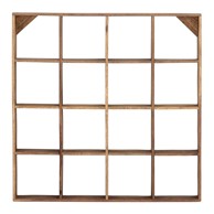 BLOOMINGVILLE Polica s više razina od recikliranog drva u prirodnoj boji Tilo