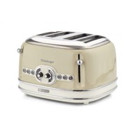 ARIETE Toaster Vintage, 4 utora 156, bež