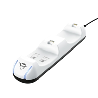 TRUST Stanica za punjenje za PlayStation 5 GXT 251, crno-bijela