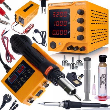 ROSFIX Set napajanja i lemilice Rares-3210 Oh660, 32 V, 10 A, 2-u-1