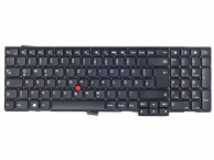 TRADEBIT Tipkovnica za Lenovo ThinkPad T540 T540p T550 T560 W531 E540 L540 W540 L560, DE QWERTZ