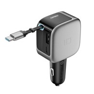 CUKTECH Auto punjač CC903P, sivi