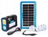 Solarni punjač powerbank s panelom i žaruljom