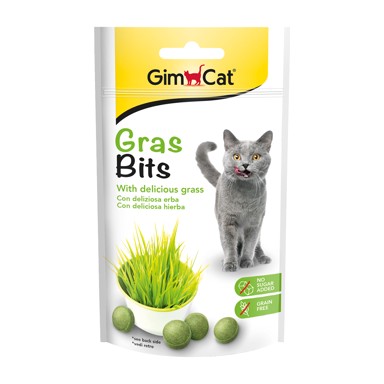 GIMCAT Poslastica za mačke Grasbits 50 g