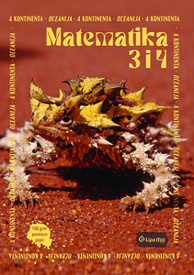 LIPA MILL Pisanka matematika 3 i 4, B5, kvadratići, 48 listova, meki uvez