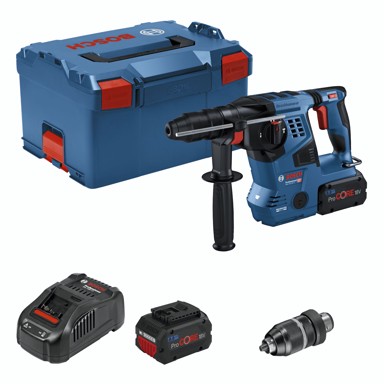 BOSCH Set za bušenje GBH 18V-28 CF 2xPC8,0Ah,L