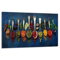 TMK Staklena zaštita za štednjak 80x52 Začini