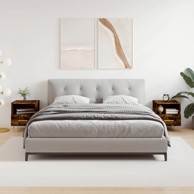 Noćni ormarići 40x35x47,5cm, 2 kom, boja hrasta, konstruirano drvo