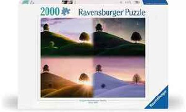 RAVENSBURGER Puzzle Drveće i planine, 2000 kom