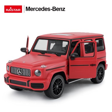 RASTAR Licencirani auto Mercedes Benz G63 na daljinsko upravljanje, 1:14, crveni  