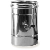 ALFA FORNI Leptir-ventil 180 mm promjer nehrđajući čelik