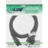 INLINE Kabel za napajanje 16651D, C13, 1 m, crna