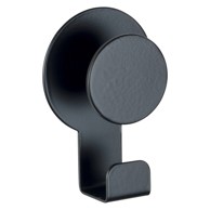 WENKO Crna mat zidna kukica Blandas