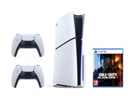 SONY Konzola PlayStation 5 Slim E Chassis + Call of Duty: Black Ops 7 + dodatni DualSense kontroler