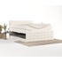 MAISON DE RÊVE Boxspring krevet s prostorom za pohranu, Blend 200x200 cm, krem