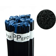 ROSFIX Lemna žica PP 100 g, crna, traka 12 mm