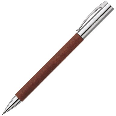 FABER-CASTELL Tehnička olovka Ambition, 138131, 0,7 mm, drvo kruške, smeđa