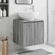 Umivaonik s policom 49,5 x 44,5 x 65 cm, siva sonoma