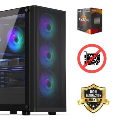 FUTURAIT Stolno računalo NoGPU PC / AMD Ryzen 7 5700X3D, 32GB, 1TB SSD