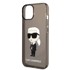 KARL LAGERFELD Futrola Ikonik Karl, za iPhone 14 Plus, crna