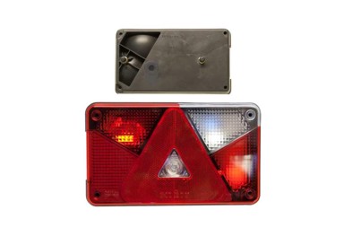 VALERYD Štop lampa za prikolicu desna Aspöck Multipoint 5 238x140x55mm rikverc/katadiopter 3010111