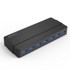ORICO USB Hub H7928-U3-V1, 7x USB-A, crni
