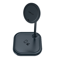 ACEFAST Bežični Magsafe punjač E6 2u1 22.5W, crni