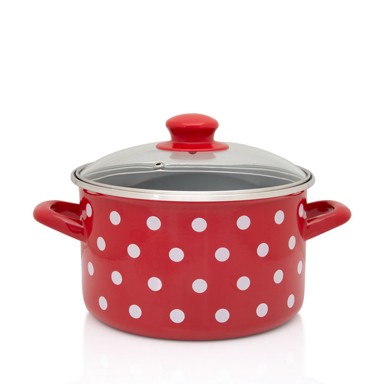 RED DOTS Lonac duboki 20cm 4l