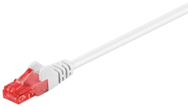 MICROCONNECT Mrežni kabel CAT6 U/UTP, 1 m, bijeli, AWG 26/7, PVC