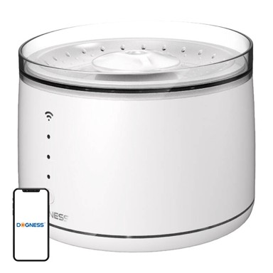 DOGNESS Fontana za kućne ljubimce D07, 1.8L, bijela