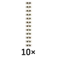 EMOS A4106 Priključna letvica 4-6 mm² 10 kom, bijela