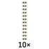 EMOS A4106 Priključna letvica 4-6 mm² 10 kom, bijela