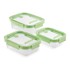 LEKUE Posude za ručak u setu 3 kom
