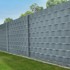 HOMESTAR Set traka za privatnost ograde 35 x 0,19 m, siva