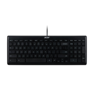 ACER Tipkovnica USB Wired Keyboard, US međunarodna QWERTY, crna