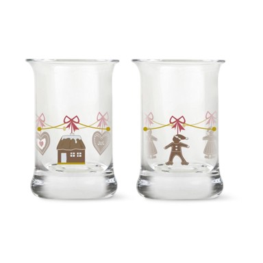 HOLMEGAARD Čaše u setu 2 kom za viski 30 ml Christmas 
