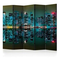 Sobna pregrada u 5 dijelova Gold reflections - NYC II 225x172