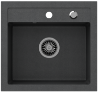 QUADRON Sudoper Johnny 110 crna s uzorkom/čelik