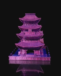 Toranj za kocke Dystopian Asia 3D PRINT