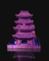 Toranj za kocke Dystopian Asia 3D PRINT